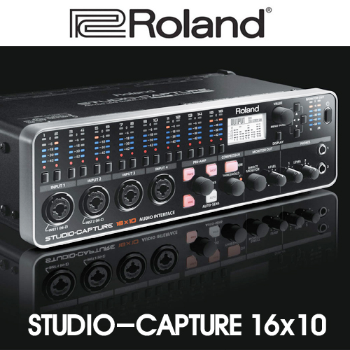 ROLAND(롤랜드) UA-1610 STUDIO-CAPTURE 오디오인터페이스 UA1610
