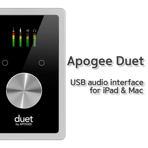 APOGEE(아포지) DUET for iPad &amp; Mac 오디오인터페이스