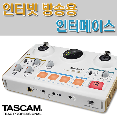 TASCAM(타스캄) MiNiSTUDIO Creator [마이크2개입력] 미니스튜디오크리에이터