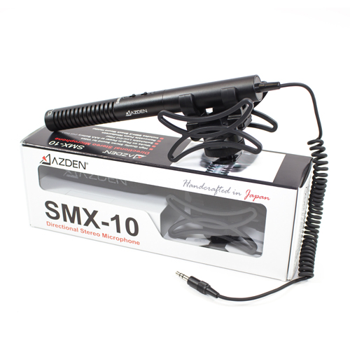 AZDEN DSLR마이크 SMX-10 단일지향성수음마이크/카메라마이크