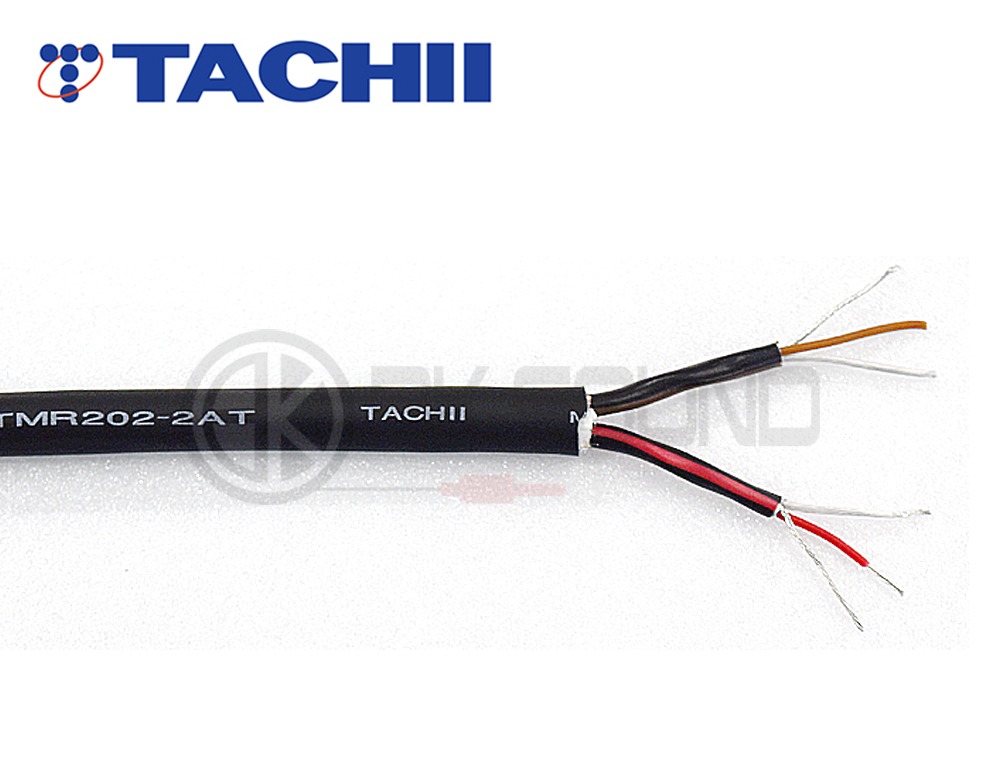 TACHII(타치이) TMR202-2AT 2채널 멀티케이블 (미터단위 판매)