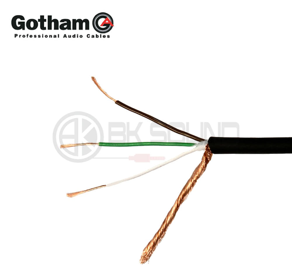 GOTHAM(고담) GAC-3 3극 밸런스케이블 (미터단위 판매)