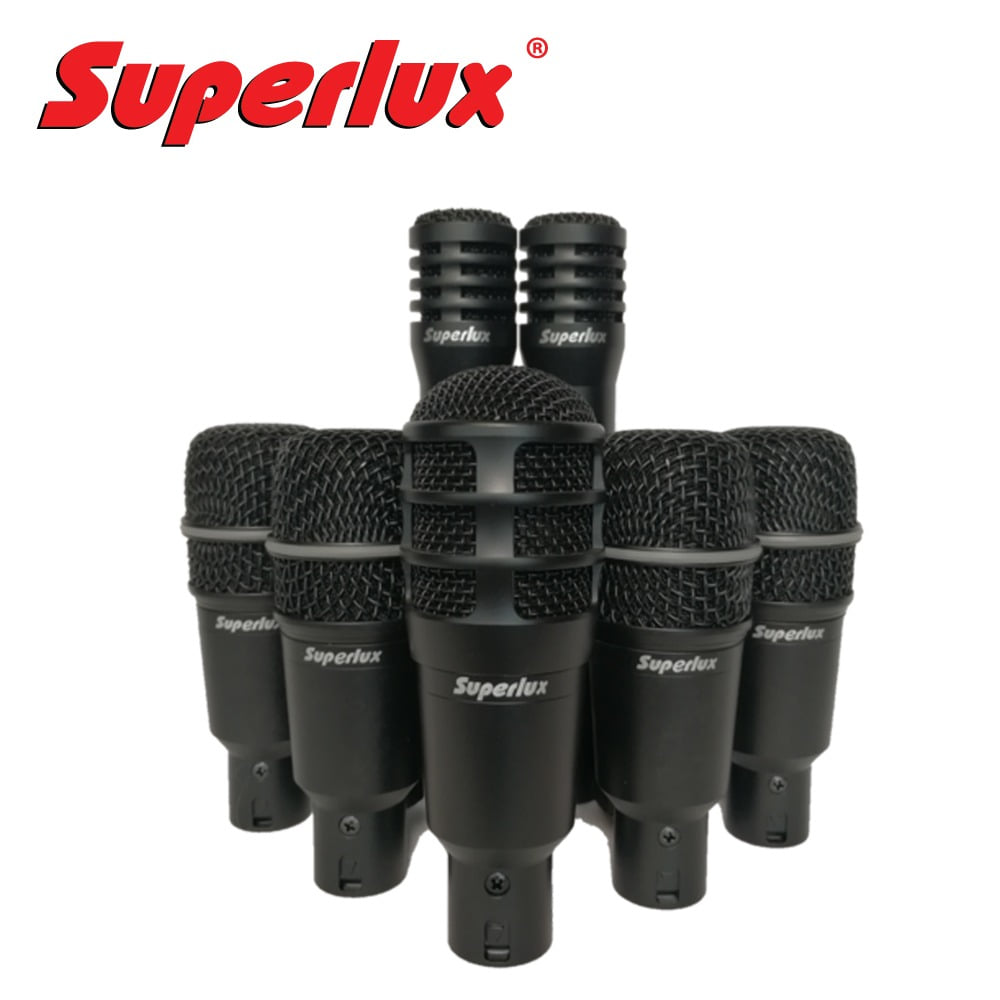 SUPERLUX(슈퍼럭스) DRK-A5C2 드럼마이크세트 (7피스)