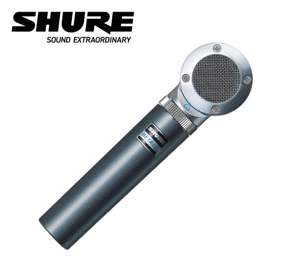 SHURE(슈어) BETA181-O  초소형 사이드-어드레스 악기용 마이크, 전지향성 캡슐