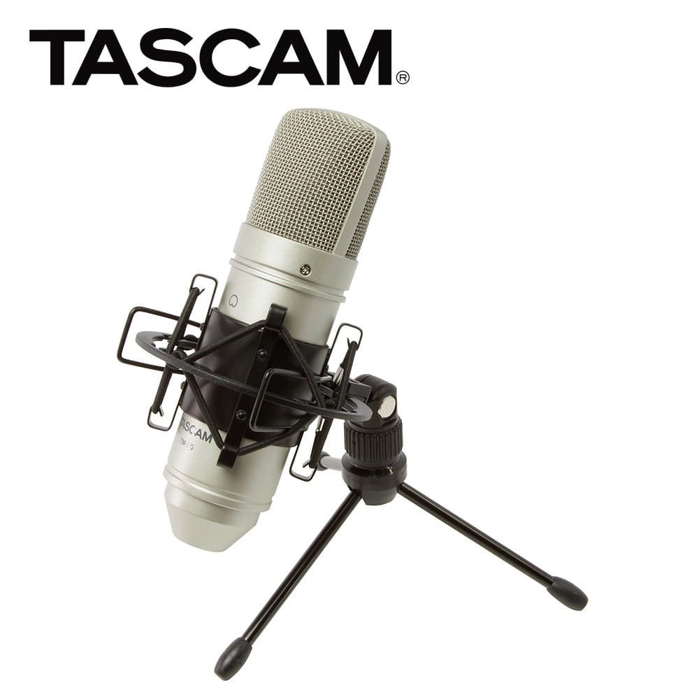 TASCAM(타스캄) TM-80 콘덴서마이크/레코딩마이크/수음용마이크 [팬텀전원사용]