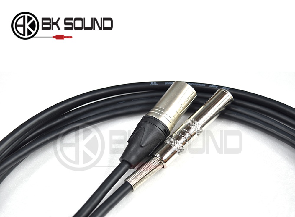 BK SOUND 3030케이블 캐논(수)-55(스테레오/암)