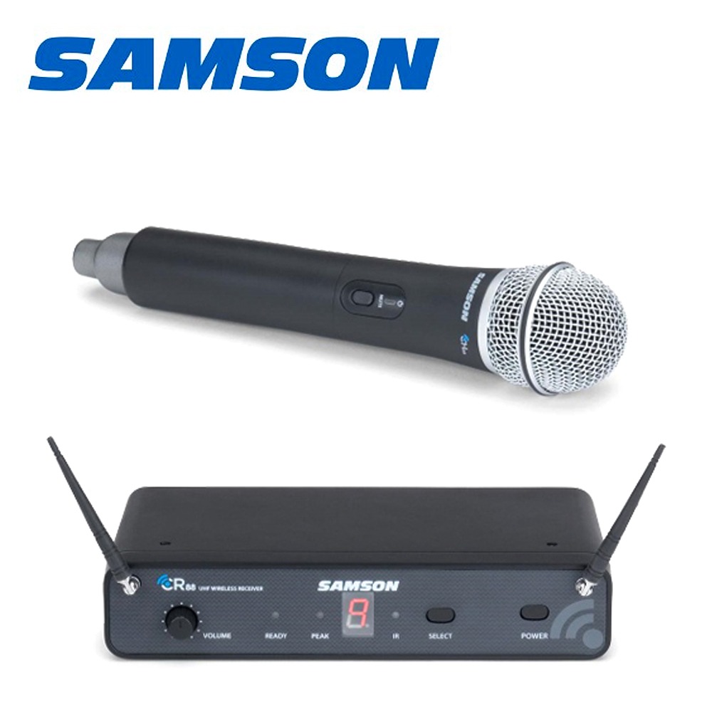 SAMSON(샘슨) CONCERT88 [16ch 900MHz] (핸드마이크) 무선마이크세트/강의용무선마이크/보컬용무선마이크