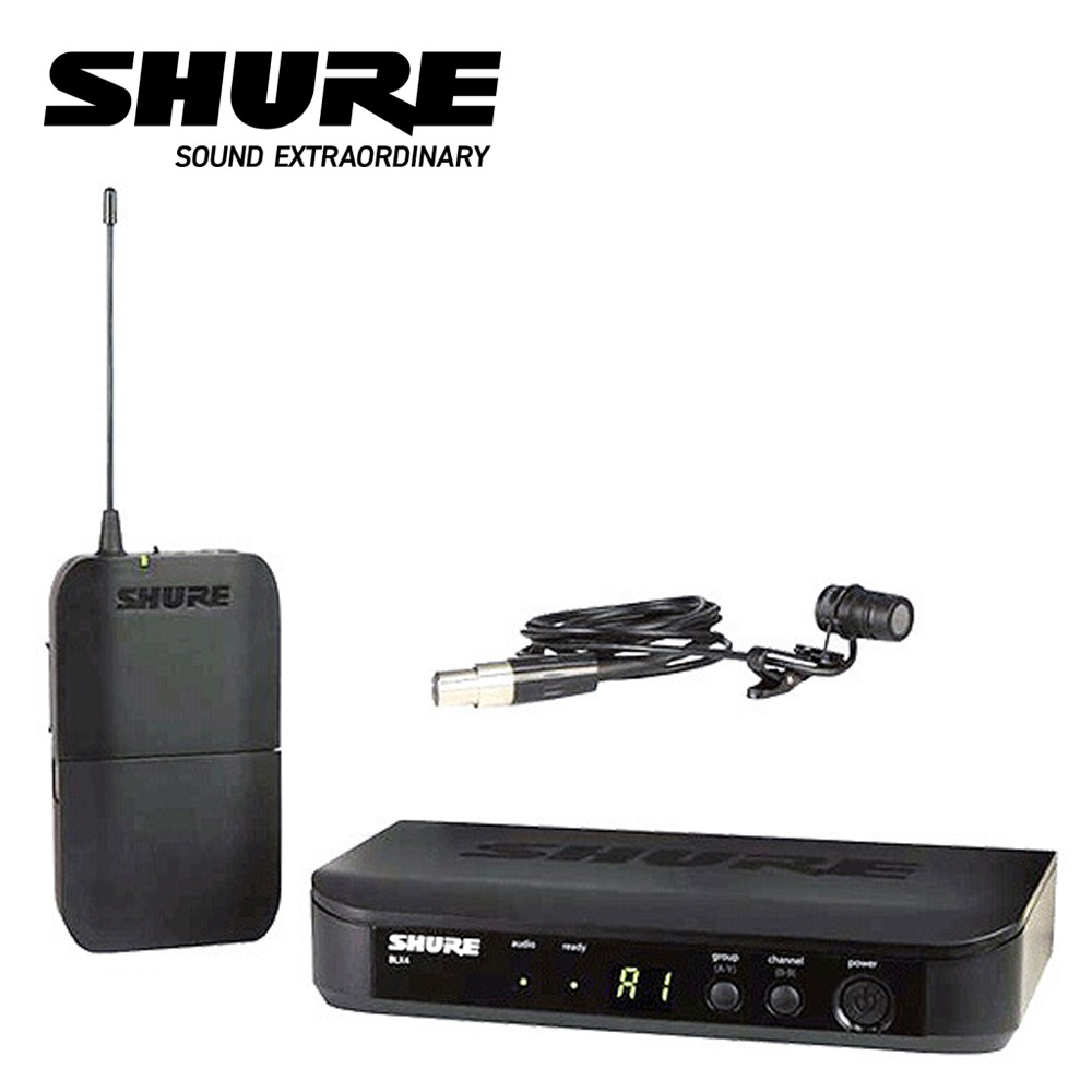 SHURE(슈어) BLX14/W85 1채널 무선 핀마이크 시스템