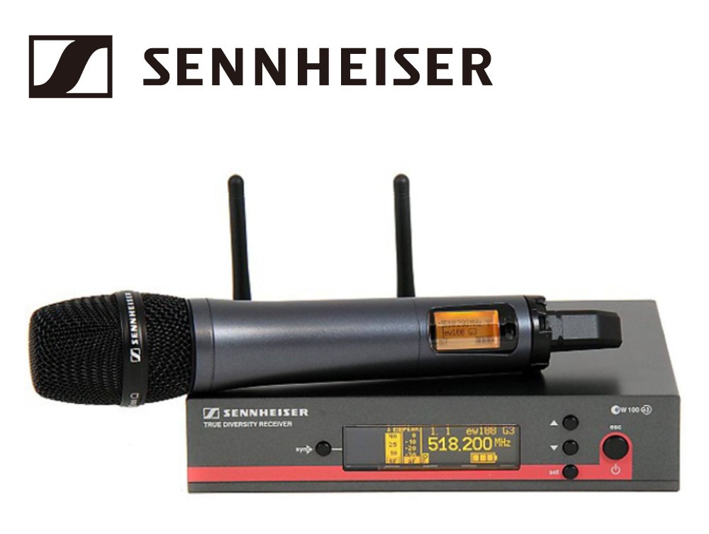 SENNHEISER(젠하이저) EW 145-G3 무선 핸드마이크 시스템 (e845 캡슐) 젠하이져