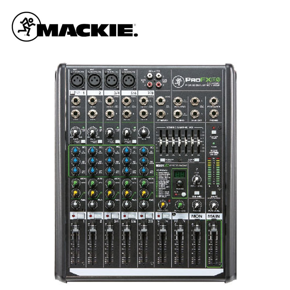 MACKIE(맥키) PROFX8v2 / 8채널믹서 /PROFX8v2 /이팩터내장 /맥키믹서