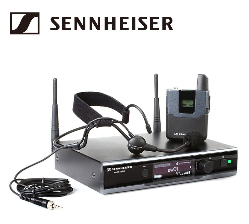 SENNHEISER(젠하이저) EW D1-ME3 무선헤드셋마이크 시스템/2.4GHz 디지털무선시스템/젠하이져