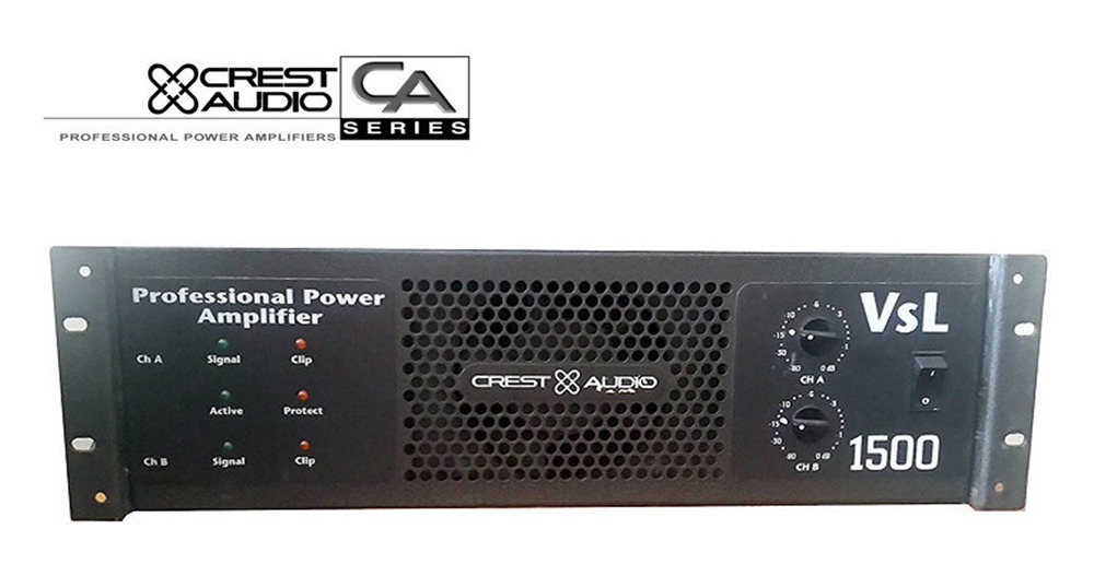 CREST AUDIO VSL-1500 파워앰프 [750W 출력] made in U.S.A.