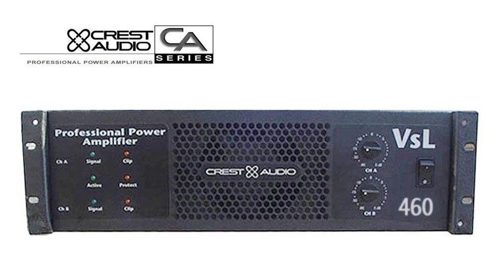 CREST AUDIO VSL-460 파워앰프 [240W 출력] made in U.S.A.