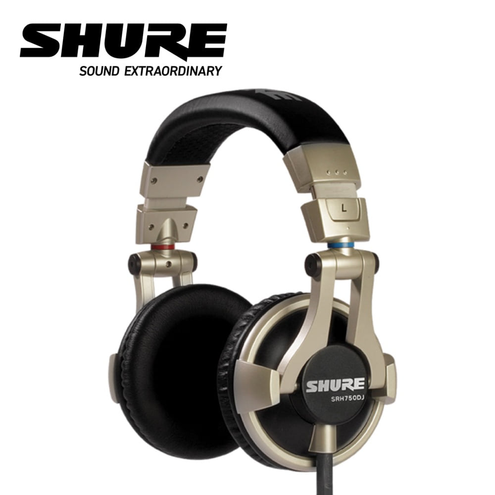 [삼아정품] SHURE(슈어) SRH750DJ 헤드폰