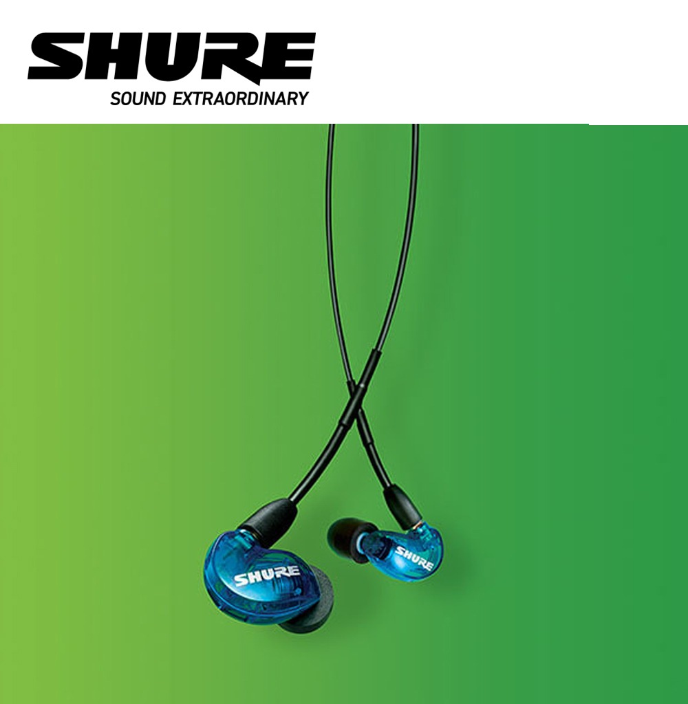 [삼아 정품] SE215SPE-UNI SHURE 슈어 정품  이어폰 (블루)
