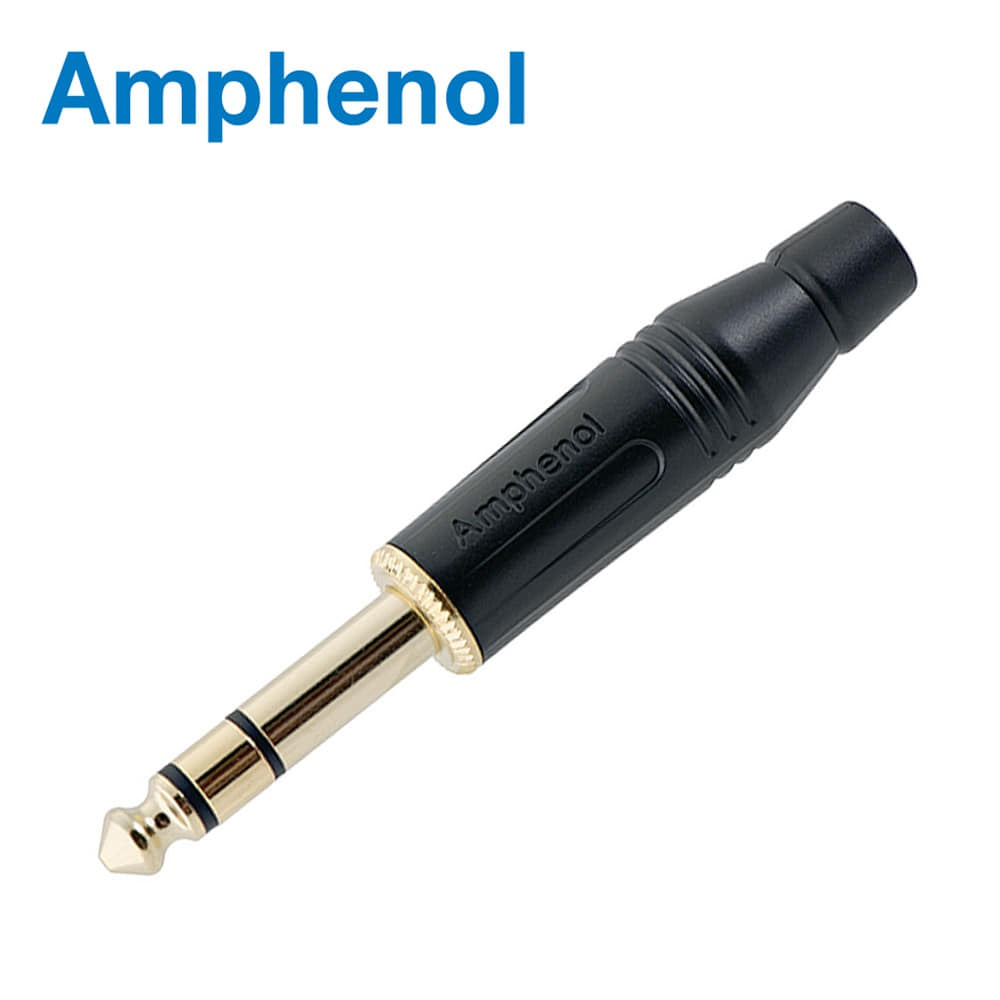 AMPHENOL(암페놀) ACPS-GB-AU 골드팁 55(스테레오) 커넥터/플러그/짹